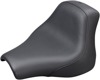 Renegade Smooth Solo Seat Black Low - For 18-20 Harley FXFB/S