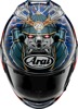 Arai Corsair-X Dani Samurai-3 Helmet Medium - Premium full-face helmet with Dani Samurai-3 graphics