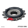 Steel Front Sprocket w/ Rubber Damper - 15 Teeth - New JT!