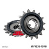 Steel Front Sprocket w/ Rubber Damper - 15 Teeth - New JT!