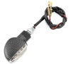 Motorcycle LED Turn Signals - Spade - Carbon Look - Amber L.E.D.