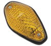 Flush Mount Mini Tear Drop Marker Lights - Amber