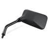 Motorcycle SuperBike GX Mirror - Black - Left Side Fit