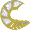 X-Brake Vented Brake Rotor Disc Cover - Yellow & White - For Use w/ X-Brake Mounting Kits