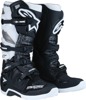 Moose Offroad Tech 7 Boots White/Gray/Black Size 7 - Off-road riding boots for durability & comfort