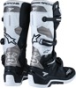 Moose Offroad Tech 7 Boots White/Gray/Black Size 7 - Off-road riding boots for durability & comfort