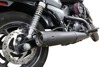 Grand National Black 4" Slip On Exhaust - For 14-20 HD XG Street