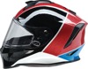 Z1R Youth Warrant Fresh Pow Snow Helmet Red Gloss S - Youth snow helmet with Fresh Pow graphic