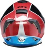 Z1R Youth Warrant Fresh Pow Snow Helmet Red Gloss S - Youth snow helmet with Fresh Pow graphic