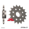 Front Steel Countershaft Sprocket - 17 Tooth 525