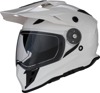 Z1R Range 2.0 Helmet White Medium - Dual sport helmet with sun visor