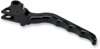 Grooved Billet Aluminum Mechanical Clutch Lever - Black