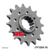 Front Steel Countershaft Sprocket - 16 Tooth 520 Chain Conversion