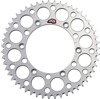 Grooved Rear Sprocket - Silver 51 Teeth 520