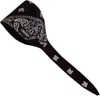 Old School Bandannas - Old School Bandana Blk Paisley