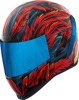 ICON Airform Fever Dream Helmet 3XL Red - Full-face helmet with internal sun shield