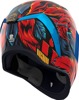 ICON Airform Fever Dream Helmet 2XL Red - Full face helmet with Fever Dream graphic