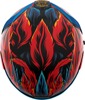 ICON Airform Fever Dream Helmet 2XL Red - Full face helmet with Fever Dream graphic