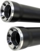 3" RPT Black Dual Slip On Exhaust - For 07-17 Harley Softail