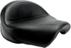 Touring Smooth Vinyl 2-Up Seat - Black - For 09-17 Yamaha XVS950 V-Star