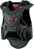 ICON Field Armor Stryker Vest S/M Black/Red - Protective vest with CE-approved armor