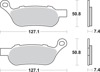 Sintered Brake Pads - 854H.Ls Sint Brake Pads Sbs