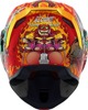 ICON Airflite Blegh MIPS Helmet Red/Green - Medium - Full-face helmet with MIPS and glow-in-the-dark design