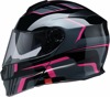 Z1R Solaris 2.0 Slater Modular Helmet XL Pink/Black - Modular helmet with sun visor