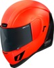 ICON Airform Counterstrike MIPS Helmet Matte Red/Black L - Full-face helmet with MIPS and internal sun shield