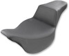 Step-Up Gripper 2-Up Seat - Black - For Harley FLH FLT