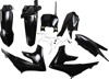 Replica Body Work Kit w/ Stadium Plate - All Black - For 18-22 YZ450F, 19-23 YZ450FX & YZ250F, 19-23 YZ250F