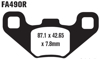 Long Life Sintered Brake Pads