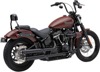 Neighbor Haters Slip On Exhaust - Black - For 18-22 HD Softail