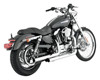 Straightshots Chrome Full Exhaust - For 04-13 Harley Sportster XL