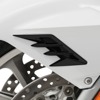 Show Chrome Front Fender Vent Accent Bk