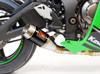 Black Center GP Slip On Exhaust - For 16-20 Kawasaki ZX10R