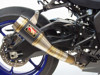 Black Center GP Slip On Exhaust - For 17-18 Suzuki GSXR1000 & R