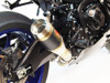 Black Center GP Slip On Exhaust - For 17-18 Suzuki GSXR1000 & R