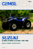 Shop Repair & Service Manual - Soft Cover - For Suzuki King Quad & Quad Runner 250