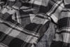 "The Bender" Men's Armored Riding Flannel Storm Grey 2X-Large