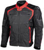 Hyper-Tec Armored Motorcycle Riding Jacket Red/Gunmetal Large