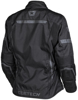 Men's Aero-Tec Armored Motorcycle Riding Jacket Black X-Large