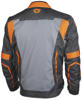 Men's Aero-Tec Armored Riding Jacket Gunmetal/Orange Large