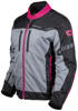 Women's Aero-Tec Armored Riding Jacket Rubine/Gunmetal Medium