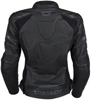 Men's Apex V1 Leather Armored Riding Jacket Black X-Large