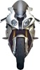 Light Smoke Corsa Windscreen For 10-14 BMW S1000RR