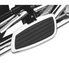 Swept Passenger Floorboards Chrome/Black - For 1900 Roadliner Stratoliner