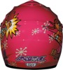 FX-17Y Full Face Offroad Helmet Multi/Pink Youth Small