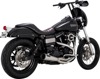 Vance & Hines HD Dyna 91-17 Upsweep SS 2-1 PCX Full System Exhaust