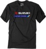 Men's Suzuki Factory Racing Tee - Suz Fctry Racing Tee Blk 2Xl